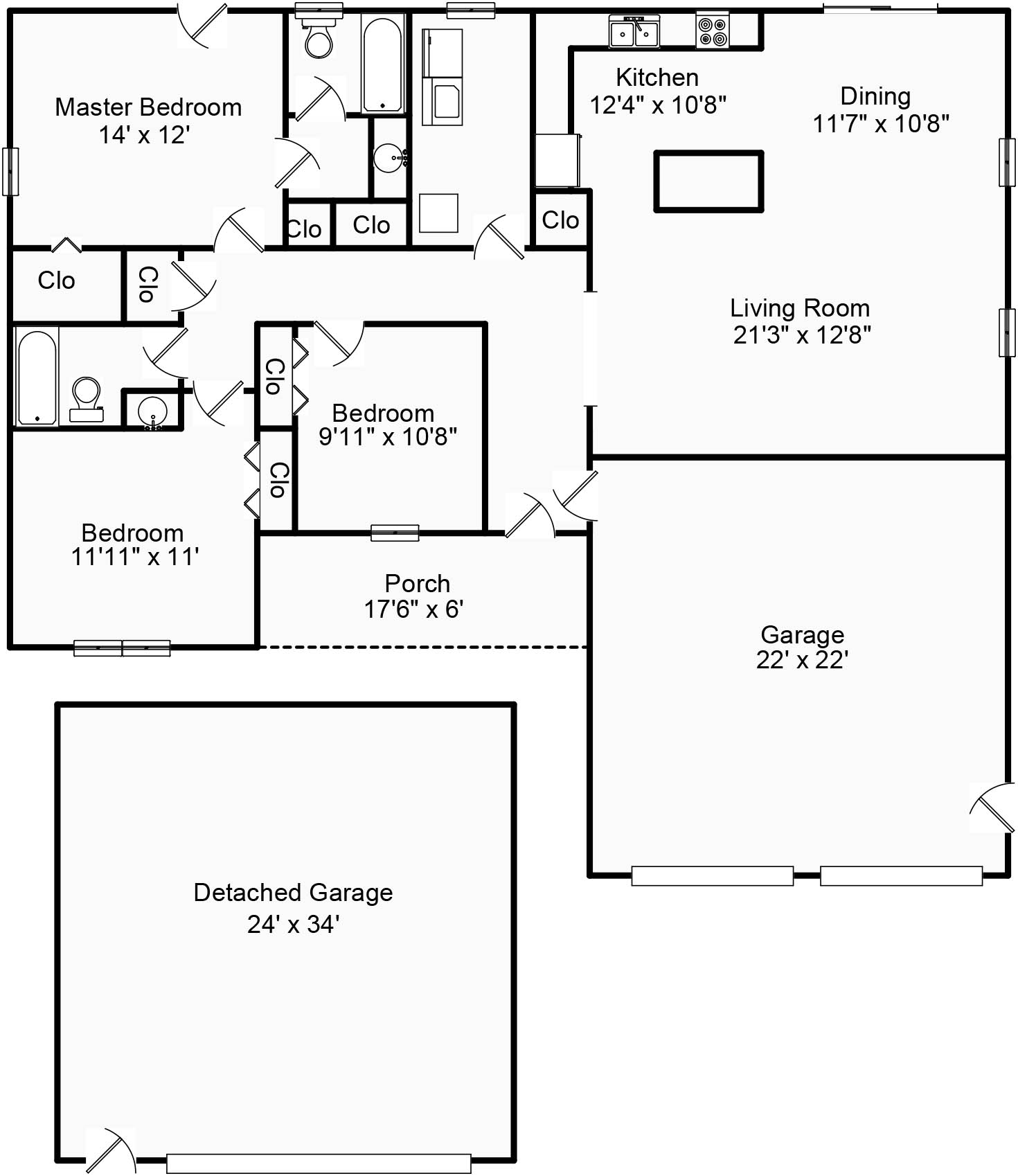 5620 E Firehouse Road, Decatur, IL Floorplan